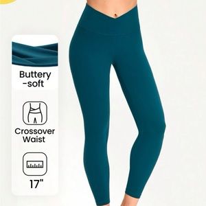 GLOWMODE 24" FeatherFit™ Crossover Leggings